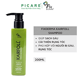 Dầu gội giảm rụng tóc Fixderma Kairfoll Shampoo 200ml