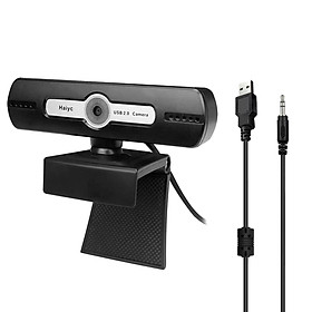 Webcam Máy Tính 720p USB Lấy Nét Với Micrô Giảm Tiếng Ồn Cho Hội Nghị