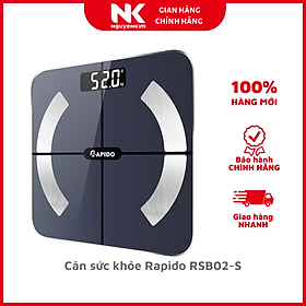 Cân sức khỏe Rapido RSB02-S - Hàng chính hãng