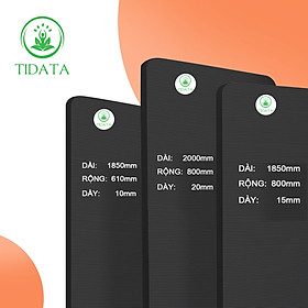 Thảm tập yoga, gym cao su NBR ,siêu dày 20mm, chống trơn trượt, chống nước, xuất VAT free