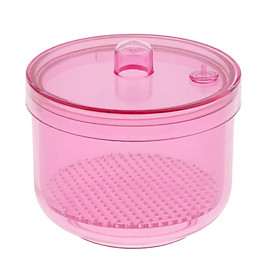 Autoclavable Endo Burs Soak Box Soak Disinfection Cup Net Case Pink