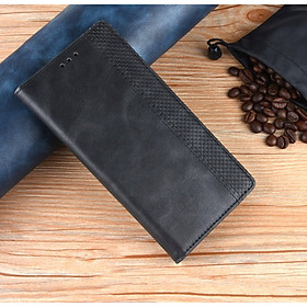 Bao da Flip Wallet Leather dạng ví đa năng siêu bền siêu êm dùng cho Sony Xperia 1