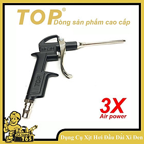 Dụng cụ xịt hơi đầu dài cao cấp xi đen TOP - PA-754-DG-10B