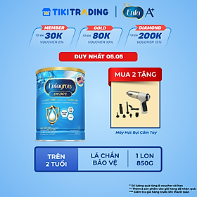 Sữa bột Enfagrow Enspire 3 850g hỗ trợ đề kháng với Lactoferrin dành cho trẻ từ 2-6 tuổi