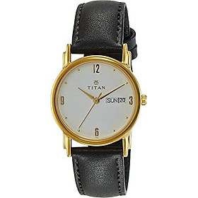 Titan Men's Karishma Analog Dial Watch White