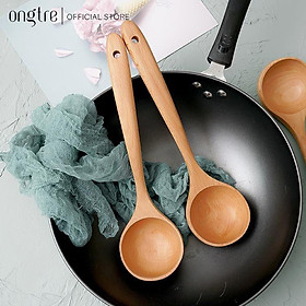 Mua Muôi Múc Canh  Vá Sạn ONGTRE Bằng Gỗ Sồi  Cao Cấp Tiện Dụng