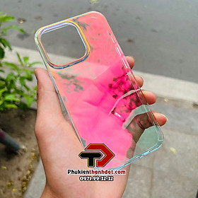 Ốp lưng dành cho iPhone 13 Pro Max chính hãng Memumi Rainbow không ố màu - Hàng nhập khẩu