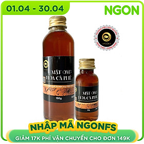 Mật ong nguyên chất hoa cà phê loại 150g chai nhựa