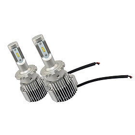 Pair Adjustable Focus Length D1/D2/D3/D4 LED Headlight Bulbs Conversion Kit