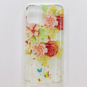 Ốp lưng cho iPhone 11 Pro (5.8) hiệu i-KURA Bezel Flower Hb1 - Hàng nhập khẩu