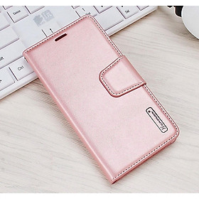 Bao Da Bò Non Hanman Cho SamSung Galaxy S24Ultra / S24Plus / S24 Có Ngăn Đựng Tiền và Thẻ - Hàng Nhập Khẩu - MàuHồng (LightPeach)