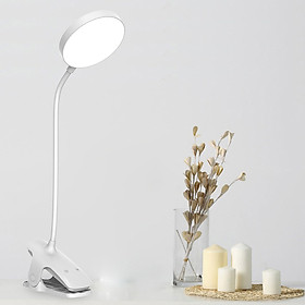 Đèn Bàn Học Đọc Sách Làm Việc LED Kẹp Bàn Chống Cận Bảo Vệ Mắt – Cảm Ứng Tích Hợp Pin 1800mAh - Vùng Sáng 4000-6500K