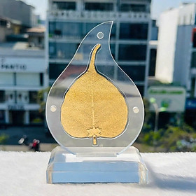 Mua Lá bồ đề tự nhiên mạ vàng 24k