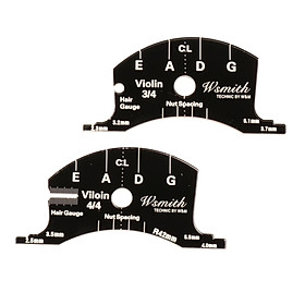 Violin Bridge  Template Reference Leveling Tool for 4-4 3-4 Violins