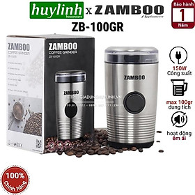 Máy Xay Cà Phê Mini Zamboo ZB-100GR - Hàng Chính Hãng