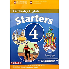Cambridge Young Learner English Test Starters 4: Student Book