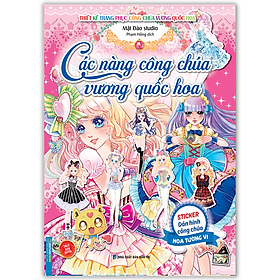 Sticker Các Nàng Công Chúa Vương Quốc Hoa - Hoa Tường Vi Sách Bản Quyền