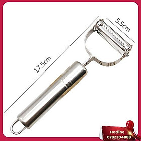 Mua Dụng Cụ Gọt Nạo Vỏ Trái Cây  Củ Quả Inox - Miễn Phí Vận Chuyển