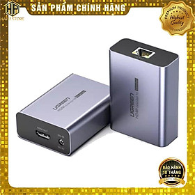 Mua Bộ kéo dài HDMI 50m qua mạng lan Cat5e  Cat6 Ugreen 50739 chính hãng- Hàng Chính Hãng