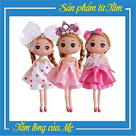  Búp Bê Chibi 12CM - Đồ Chơi Bé Gái Xinh Xắn Đáng Yêu - Giao Mẫu Ngẫu Nhiên