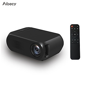 Máy chiếu mini Aibecy YG320 1080p đèn chiếu 600 Lumens cho gia đình