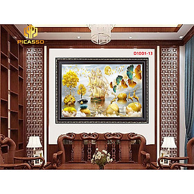 Tranh kính cường lực Hiện đại D1001