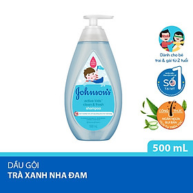 Dầu gội Johnson's Baby thơm mát năng động (500ml)