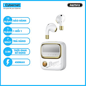 Tai nghe bluetooth True Wireless thiết kế retro Remax TWS-38 - Hàng chính hãng