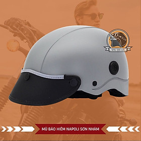 [FREESHIP] - Nón Bảo Hiểm Màu Sơn Nhám 1/2 NS - Đủ Màu