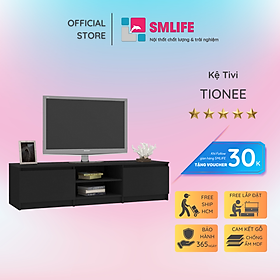 Kệ TV phòng ngủ gỗ công nghiệp thiết kế thông minh SMLIFE Tionne