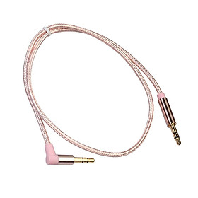 .5mm Audio Guitar Cable Straight to Right Angle Amplifier Cord 5cm