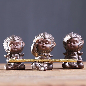 COMBO 3 MẪU TƯỢNG TÔN NGỘ KHÔNG MỚI NHẤT SIÊU DỄ THƯƠNG KÈM GẬY NHƯ Ý