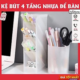 Mua Kệ Đựng Bút 4 Tầng Để Bàn Nhiều Ngăn Đựng Mỹ Phẩm Cọ Trang Điểm Cute Cho Học Sinh Giao Màu Ngẫu Nhiên