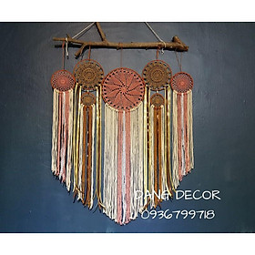 Dreamcatcher chùm phong cách boho,vintage trang trí homestay