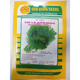 Mua Hạt Giống Thì Là Bốn Mùa Gói 10gram Sen Vàng