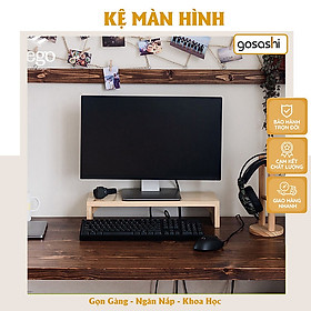 Mua Kệ gỗ để màn hình máy tính lap top cho bàn làm việc
