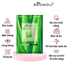 Mặt nạ trái cây Seomou cấp ẩm Dưỡng Da giúp trắng sáng mịn da