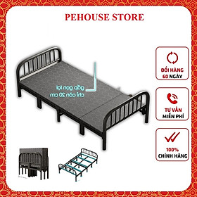 Mua Giường gấp thông minh gấp gọn dùng gia đình  văn phòng  giường xếp khung thép sơn tĩnh điện chịu lực tốt - Hàng Nhập Khẩu