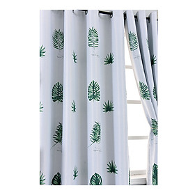 Mua RÈM CỬA CHIÊC LÁ XANH SIZE 2M NGANG X 2M CAO (1 TẤM)