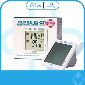 Máy Đo Huyết Áp Bắp Tay Điện Tử Tự Động Alpk2 Model K2 231 (Trắng)