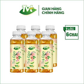 Trà Đào TVT tinh chất trà xanh, trà đen, chống oxy hóa