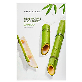 Combo 5 mặt nạ giấy dưỡng da cùng loại Nature Republic Real Nature Mask Sheet 23ml/miếng