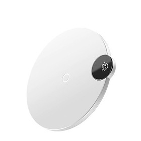 Mua Đế sạc nhanh không dây Baseus Digital LED Display ( 7.5W/ 10W  Qi Wireless Quick Charger ) - Hàng chính hãng