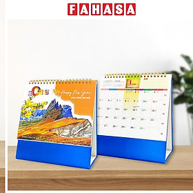 Lịch Bàn Chữ A 2026 - Phong Cảnh Thế Giới - Văn Khoa