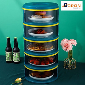 Mua Lồng Bàn Đựng Thức Ăn DORON 5 Tầng Có Thể Tháo Rời- Hàng Nhập Khẩu