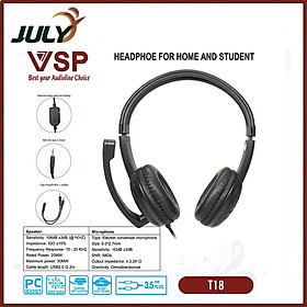 Tai Nghe VSP T18 (Chuyên học và làm việc online) - JL - HÀNG CHÍNH HÃNG