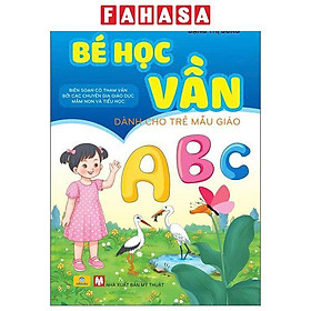 Sách - Bé Học Vần - Dành Cho Trẻ Mẫu Giáo