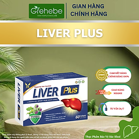 [TPBVSK] LIVER PLUS – Viên uống hỗ trợ tăng cường chức năng Gan (H/60 viên)