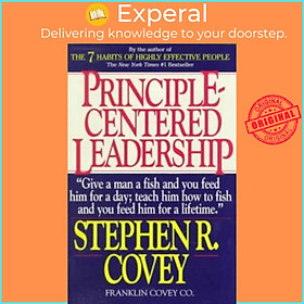 Sách - Principle Centered Leadership by Stephen R. Covey (US edition, paperback)