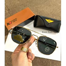 Kính râm thời trang phi công Cơn Ao Mắt thủy tinh kim cương